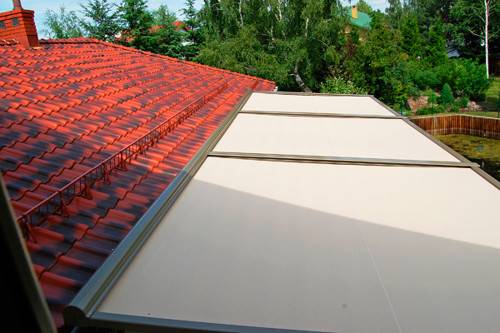 Umbrire acoperis veranda JVS